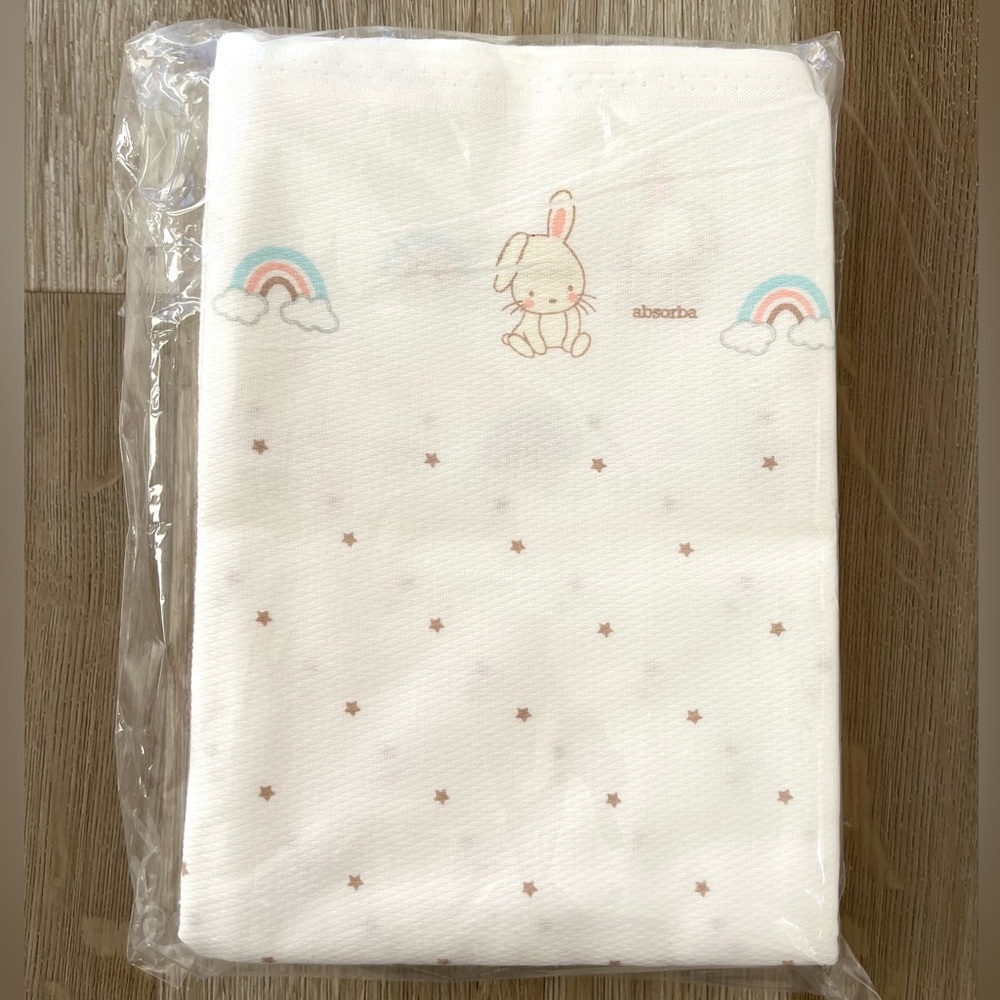 [NWOT] ABSORBA Cotton 100% Multi-use Baby Swaddle / Diaper / Bath Towel x5